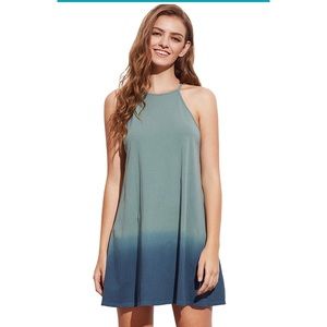 Romwe Tie Dye Dress